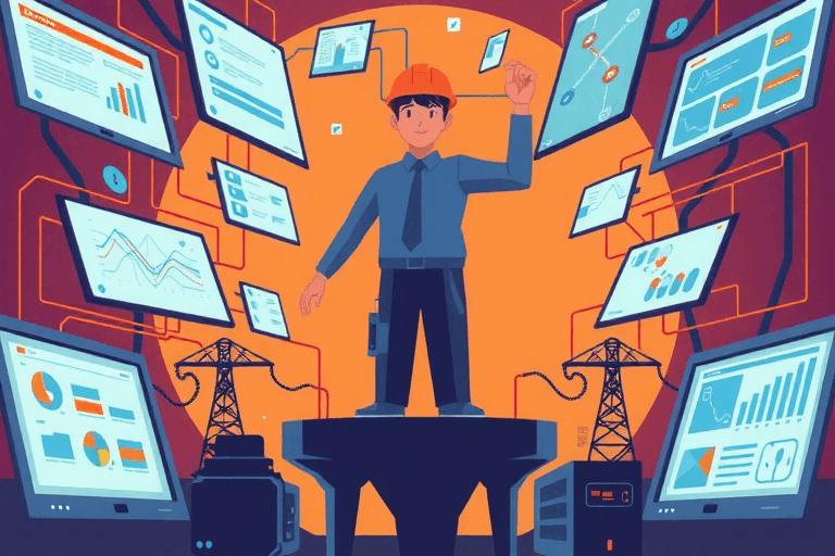 如何高效管理内蒙古电力工程项目的资料？