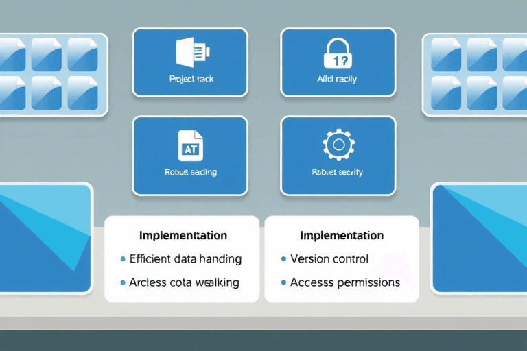 如何设计和实施一个高效的工程资料管理系统？