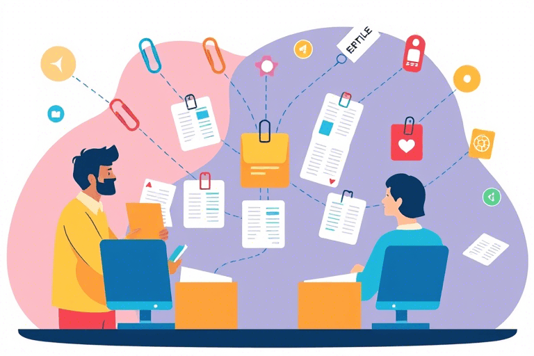 如何高效管理公司工程资料的一张纸方案？