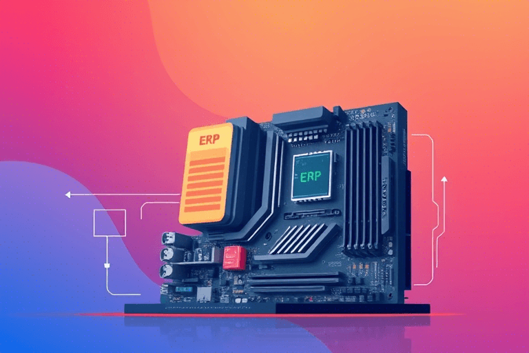 主板ERP系统如何搭建？选择与实施的关键步骤有哪些？