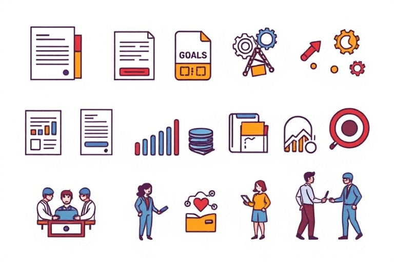 如何设定并实现工程资料管理课程的学习目标与期望？