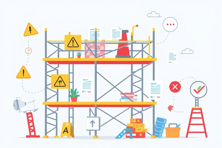 如何确保脚手架工程安全管理资料的完整与合规？