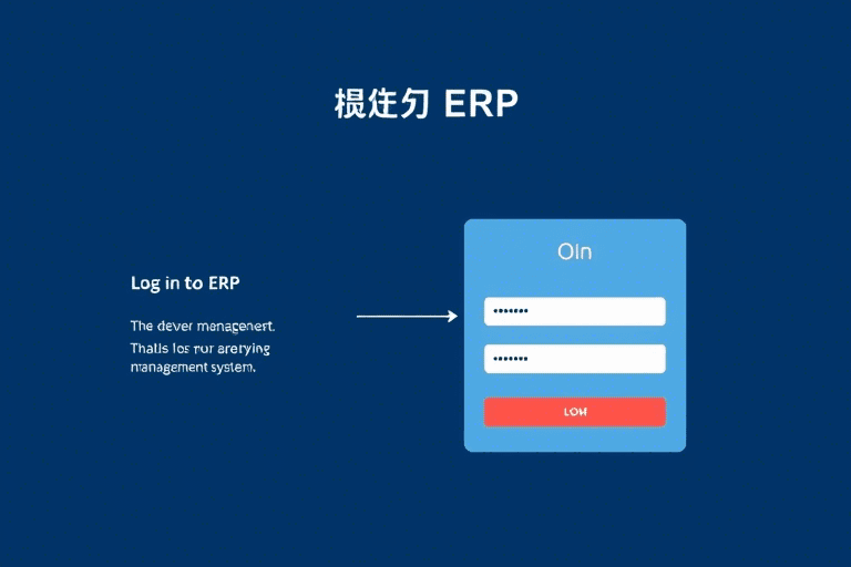 如何正确登录管家婆ERP系统？一步步教你完成登录流程
