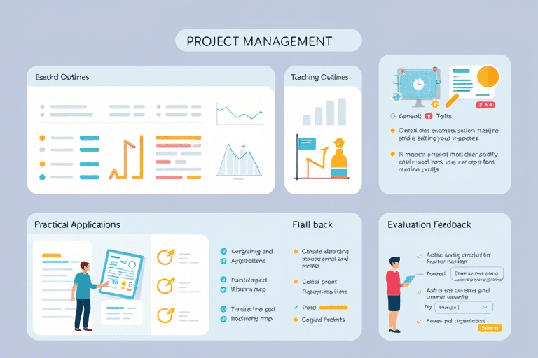 如何高效进行工程项目管理A课程设计资料的准备和编写？