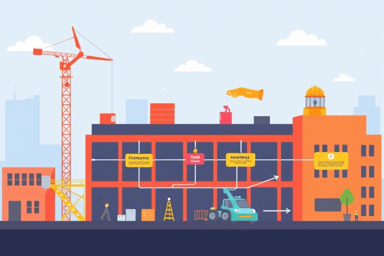 如何创建高效安装工程资料管理流程图？