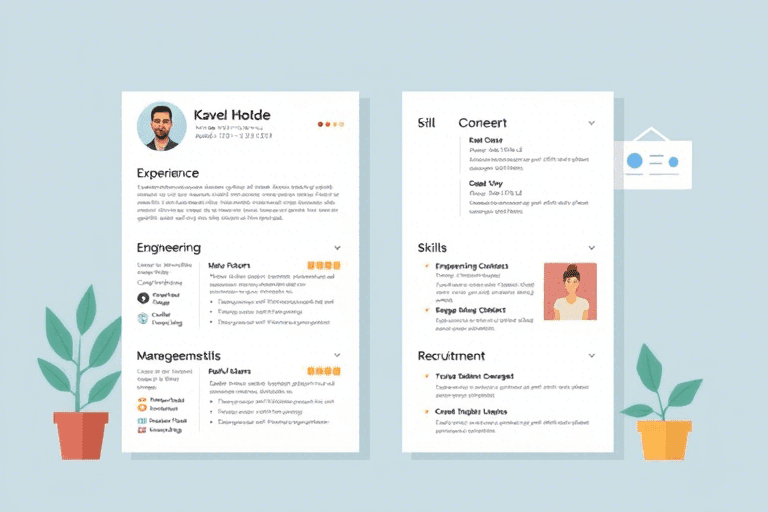 如何设计一份专业的工程管理人员职业资料表？