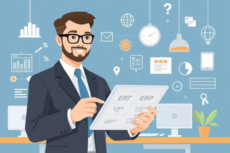 企业ERP系统如何选择与实施？有哪些关键步骤和注意事项？