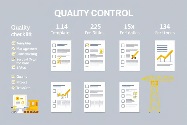 如何制作一份高效的工程质检管理资料清单模板？