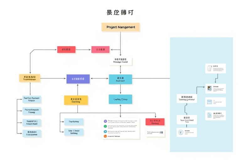 如何设计高效且清晰的工程项目管理资料流程图？