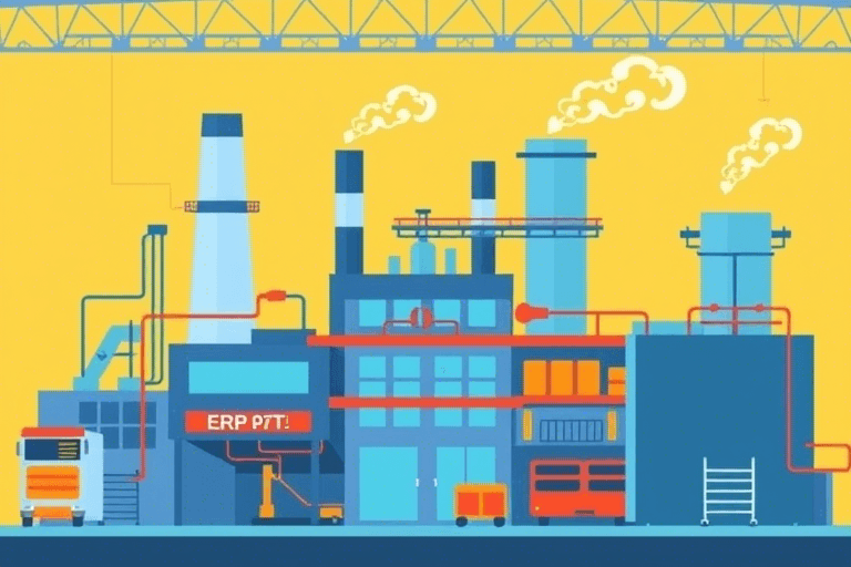 生产行业ERP系统如何构建与优化才能提升效率与竞争力？