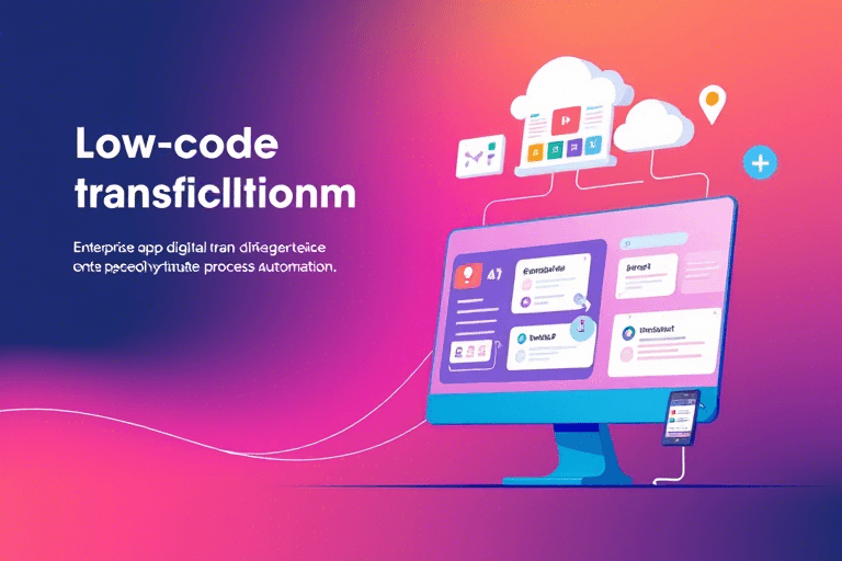 低代码平台如何实现高效开发与企业数字化转型？