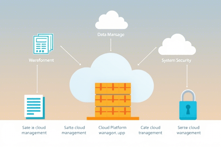 如何构建一个高效且安全的云仓库管理系统？