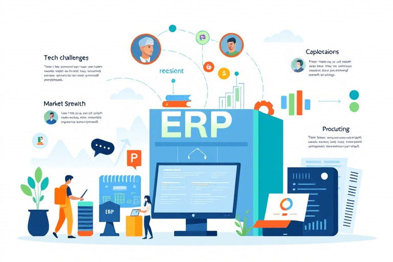 ERP厂商如何应对企业数字化转型的挑战与机遇
