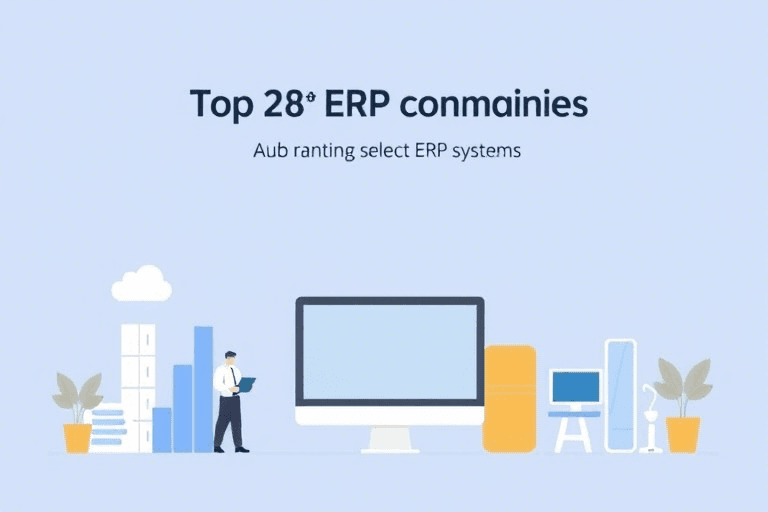 ERP公司排名：如何选择最适合企业的ERP解决方案