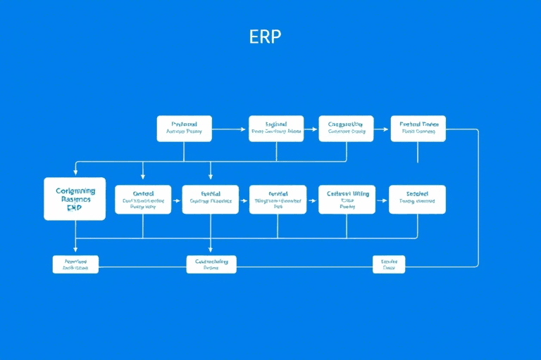 如何制作清晰有效的ERP系统流程图？全面解析与实用技巧