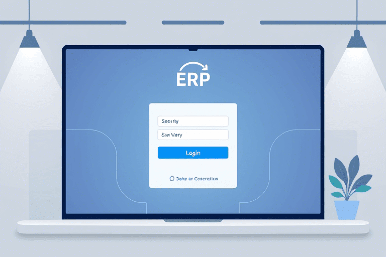 ERP登录界面的设计与优化：如何提升用户体验与安全性