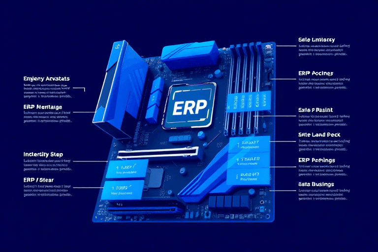 华硕主板ERP系统如何优化企业资源管理？