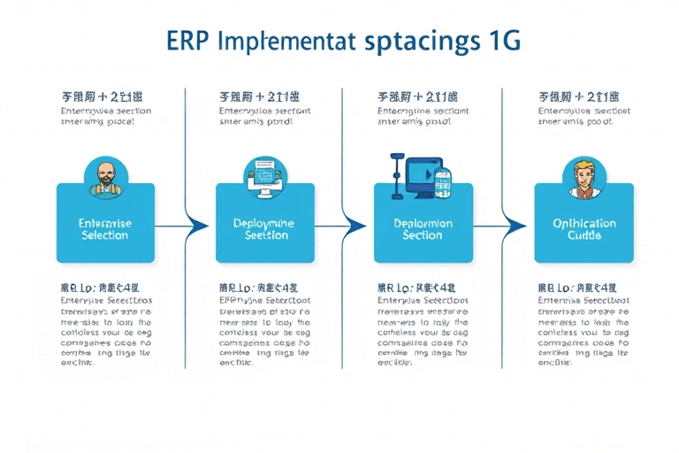 ERP实施步骤如何规划？掌握这些关键环节，企业如何高效落地？