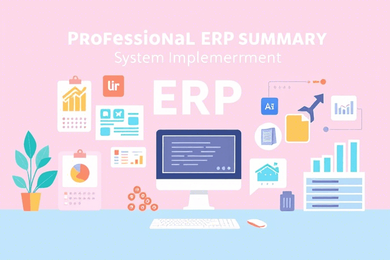 ERP个人总结：如何高效梳理工作内容与提升专业能力