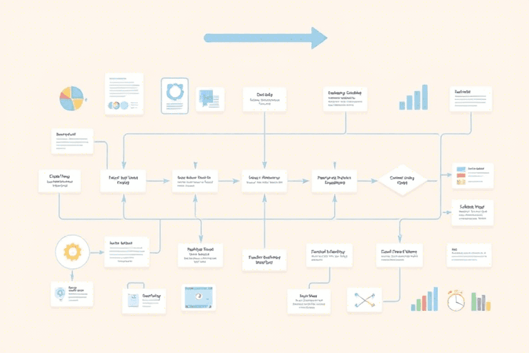 如何高效制作工程资料管理流程图？
