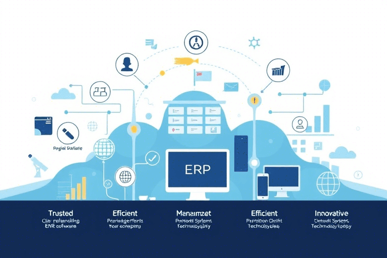 ERP软件公司如何打造高效管理系统和客户信任度