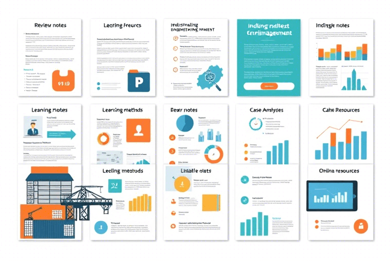 如何制作一份高效的工业工程管理复习资料？