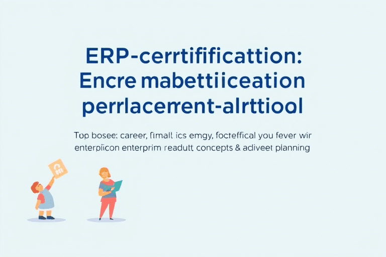ERP考证怎么做：全面解析ERP认证流程与备考策略