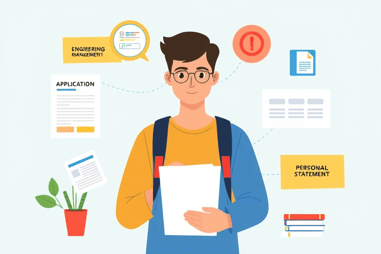 如何准备工程管理专业提前批的申请材料？