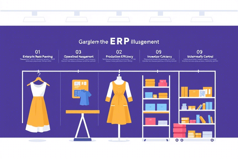 服装管理ERP系统如何提升企业运营效率和管理水平