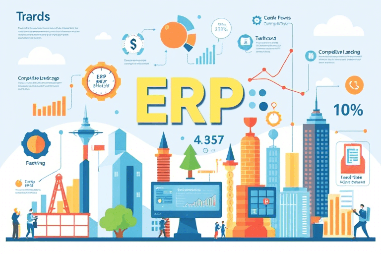 ERP市场分析怎么做？如何准确把握企业资源计划市场的趋势与竞争格局？