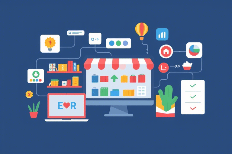 ERP网店管家如何提升电商运营效率与数据管理能力