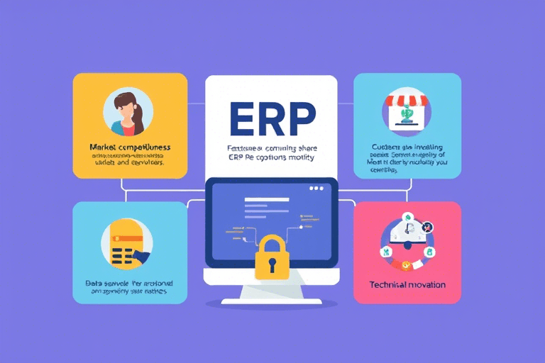 ERP管理软件公司如何实现高效运营与市场竞争力？