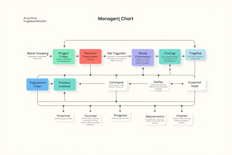如何制作一份高效的工程资料报审管理流程图？