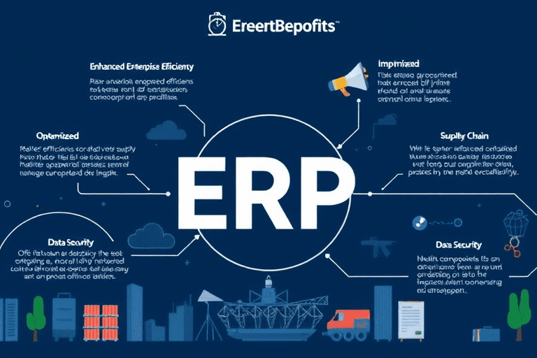 ERP的优点有哪些？如何帮助企业提升效率和竞争力？
