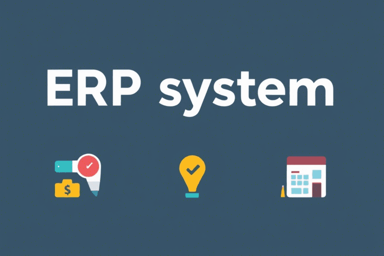 ERP系统图标设计与功能解析：如何打造高效的企业资源管理界面