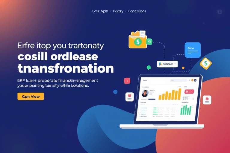 ERP贷款怎么做？如何高效申请和管理ERP贷款流程？