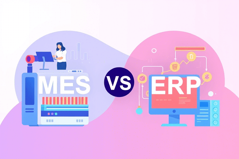 MES和ERP区别：企业资源计划与制造执行系统的对比分析
