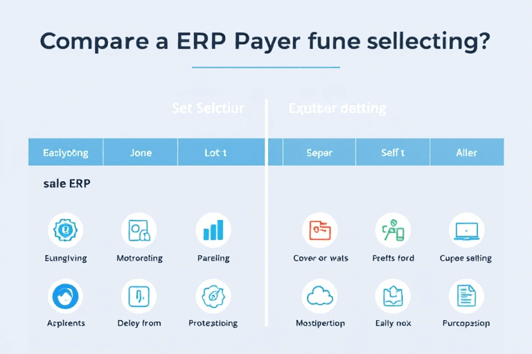 ERP系统对比如何选择？如何通过对比找到最适合企业的ERP解决方案？