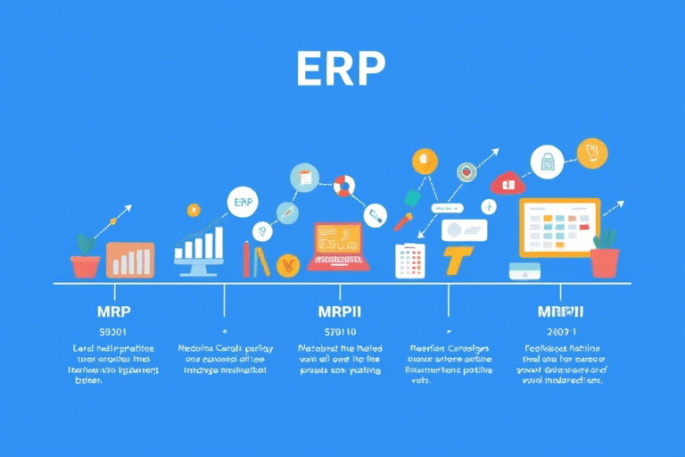 ERP前身：从传统管理到现代信息化的演变过程