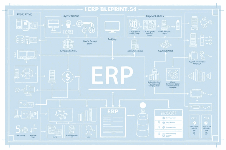 ERP蓝图如何制定？企业应该如何规划和实施ERP蓝图？