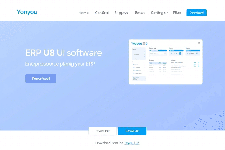 用友ERP U8下载：如何正确获取和安装企业资源计划软件