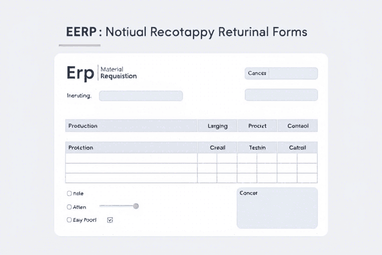 ERP领料单怎么操作？ERP领料单如何正确生成和管理？