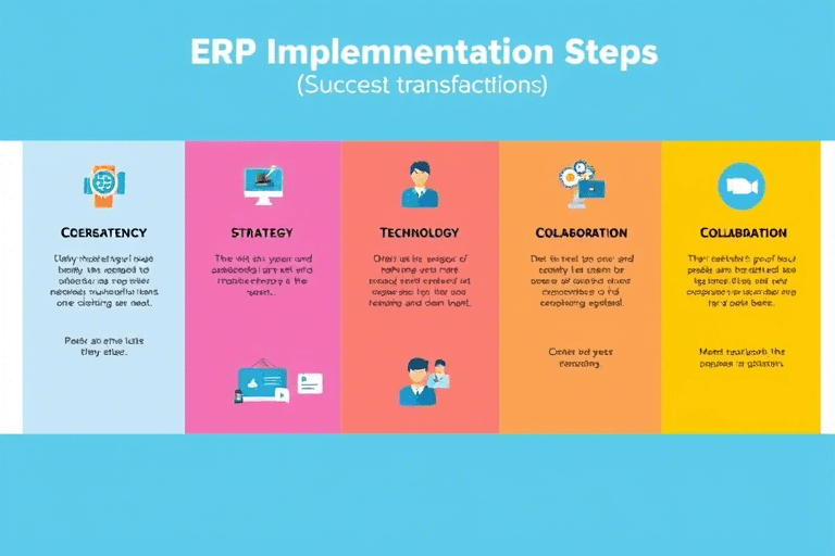 大型ERP系统如何有效实施？关键步骤与成功要素有哪些？