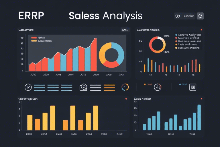 ERP中的销售分析模块包括哪些内容
