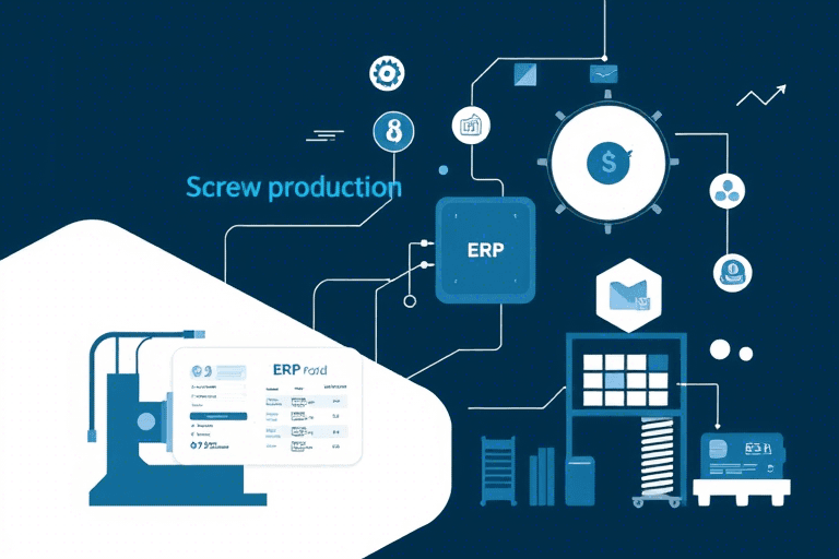 螺丝生产ERP如何提升企业效率？全面解析螺丝生产ERP的实施与优化