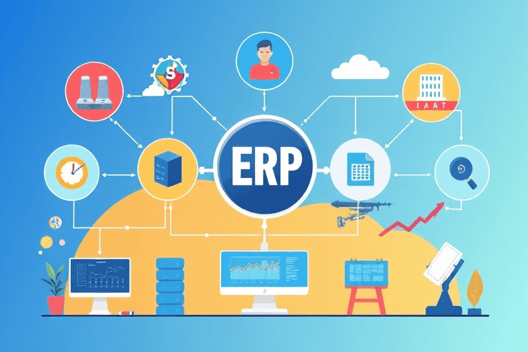 ERP关键技术如何实现企业高效管理与数据整合