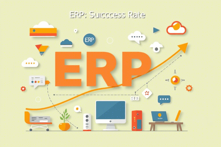 ERP成功率的关键因素与提升策略：如何确保企业资源计划系统成功实施