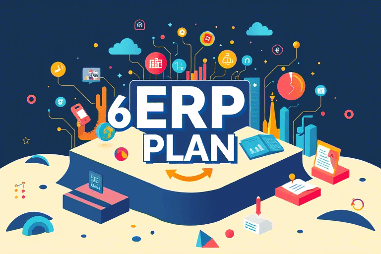 ERP沙盘6年计划六百万如何实现？如何规划和执行企业资源管理方案？