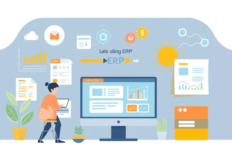 ERP系统自学教程视频如何制作和学习