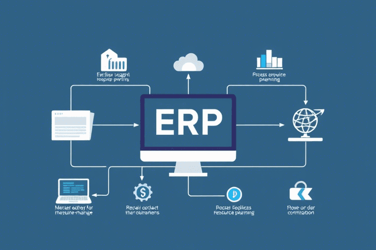 图解ERP系统如何实现企业资源计划管理